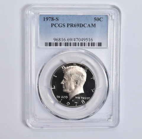 1978-S Kennedy Half Dollar PR69 DCAM PCGS Blue Lbl