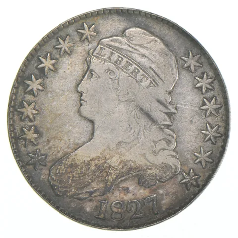 1827 Capped Bust Half Dollar o-114 R5+ *6088
