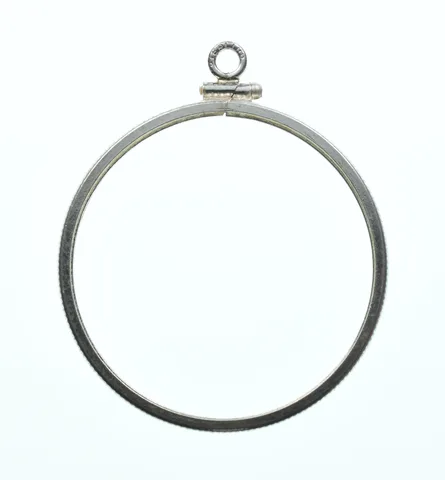 Sterling Silver 33 MM 1/2 Oz Year of Dragon Coin Bezel Pendant Frame Edge *2167