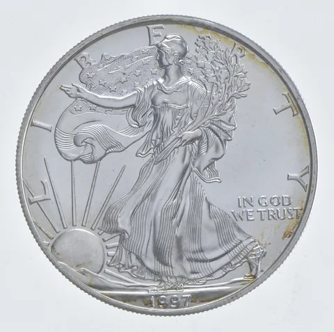 Better Date 1997 American Silver Eagle 1 Troy Oz .999 Fine Silver *719