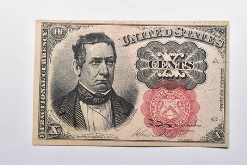1874-A 10 Cents United States Fractional Currency *9555