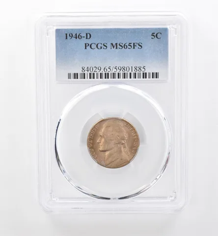 1946-D Jefferson Nickel MS65 FS PCGS Beautiful Tone *1816