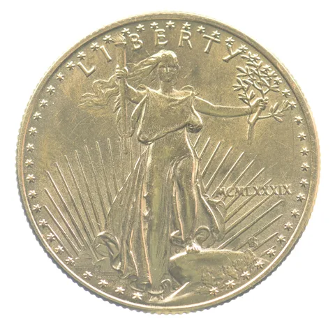 1989 $25 American Gold Eagle 1/2 Oz Gold a0687