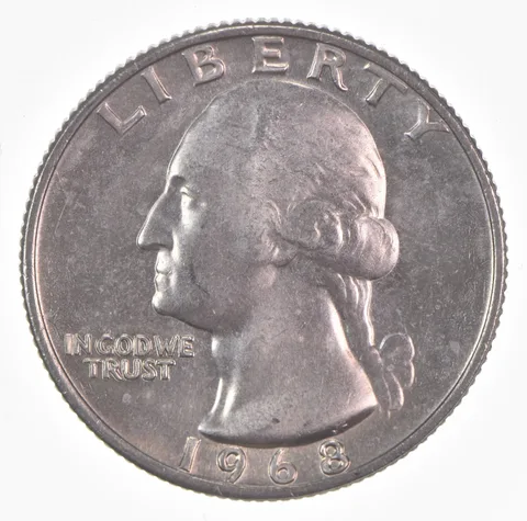 1968-P Washington Quarter Clad Unc