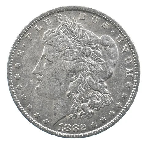 Early - 1882-O Morgan Silver Dollar - 90% US Coin *744