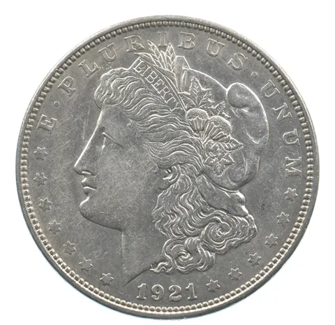 Early - 1921-D Morgan Silver Dollar - 90% US Coin *438