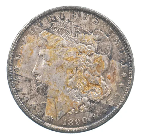 Better 1890 Morgan Silver Dollar - 90% US Coin - Nice Coin *421