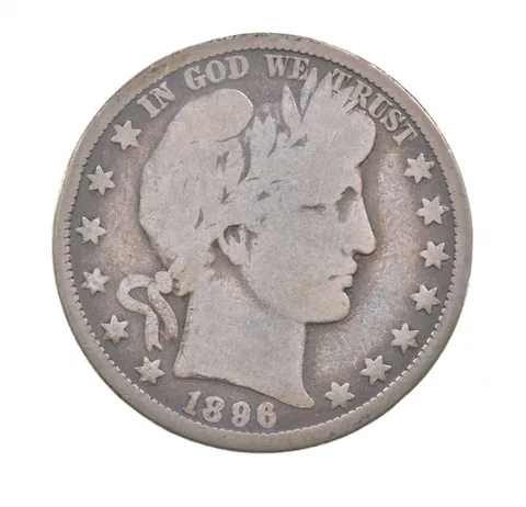 1896-O Barber Half Dollar *0814