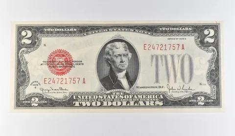 1928 G $2 Legal Tender Red Seal *9723