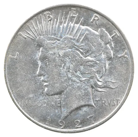 1927-D Peace Silver Dollar *9052