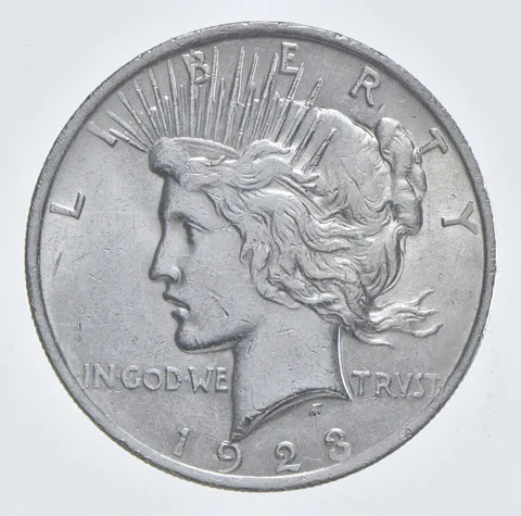 1923 Peace Silver Dollar Estate Coin Collection *246