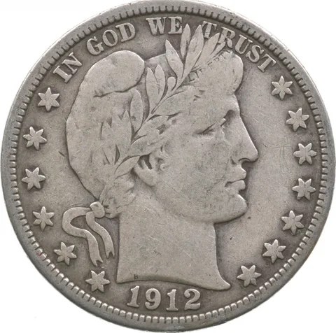 1912 Barber Half Dollar *3793