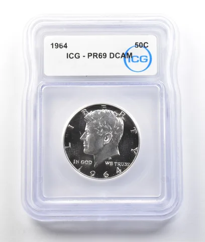 1964 Kennedy Half Dollar PR69 DCAM ICG a9446