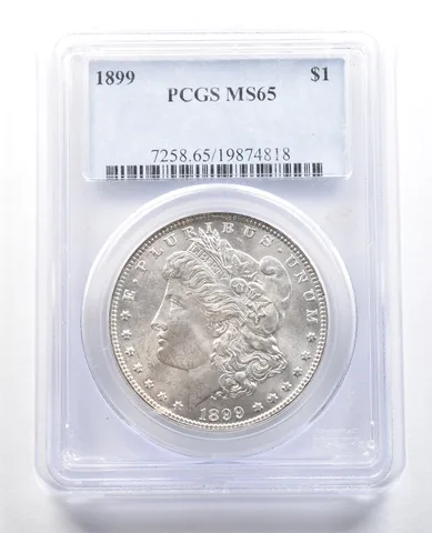 1899 Morgan Silver Dollar MS65 PCGS *4712