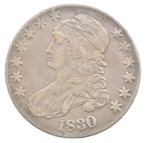 1830 Capped Bust Half Dollar *4821