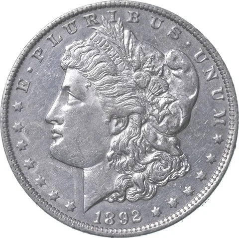 1892-O Morgan Silver Dollar a7151