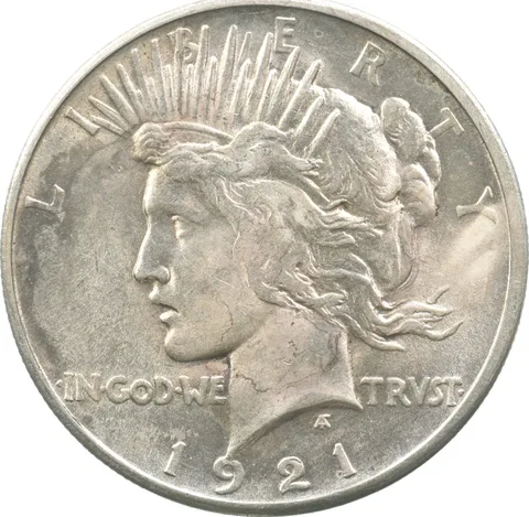 1921 Peace Silver Dollar *8742