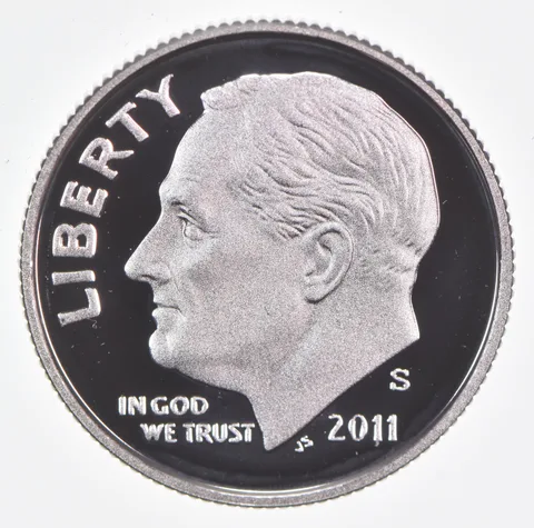 2011-S Roosevelt Dime Proof 90% Silver