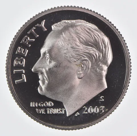2003-S Roosevelt Dime CLAD Proof