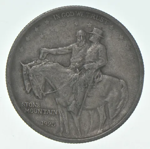 1925 Stone Mountain Commemorative Half Dollar XF