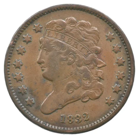 1832 Classic Head Half Cent Piece *7309