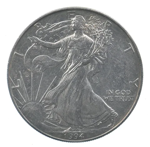 Better Date 1994 American Silver Eagle 1 Troy Oz .999 Fine Silver *577