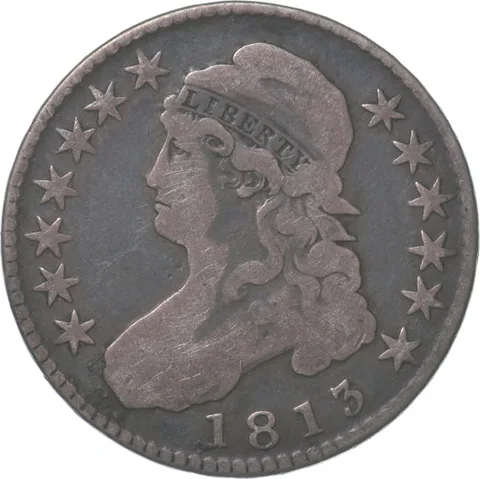 1813 Capped Bust Half Dollar *8317
