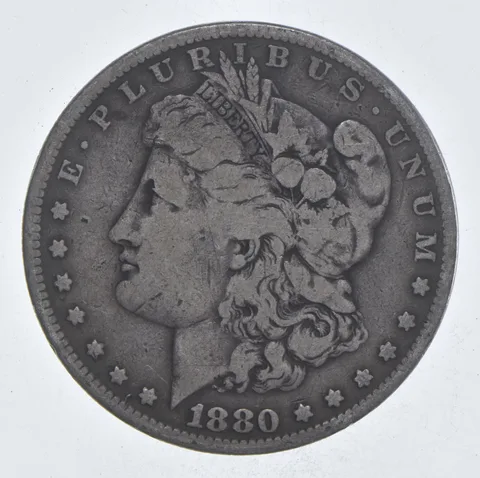 Early - 1880-O Morgan Silver Dollar - 90% US Coin *039