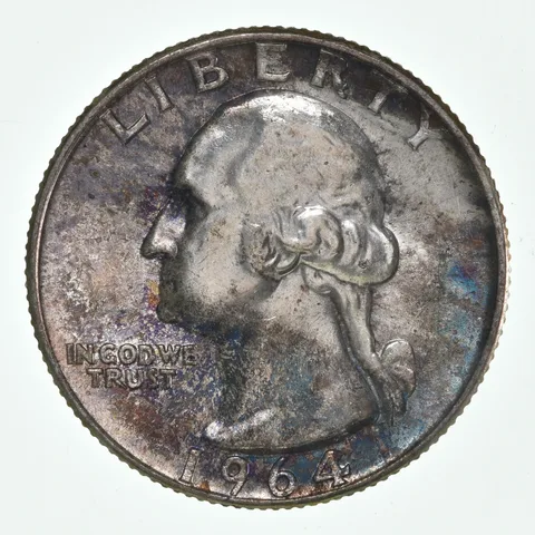 1964 Washington Quarter- Great Tone a4250