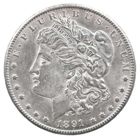 1891-CC Morgan Silver Dollar *9013