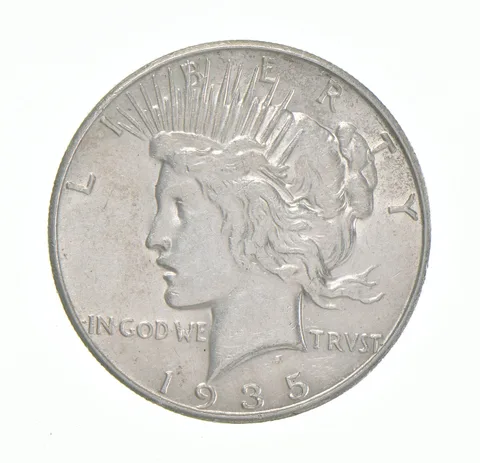 1935-S Peace Silver Dollar *3291