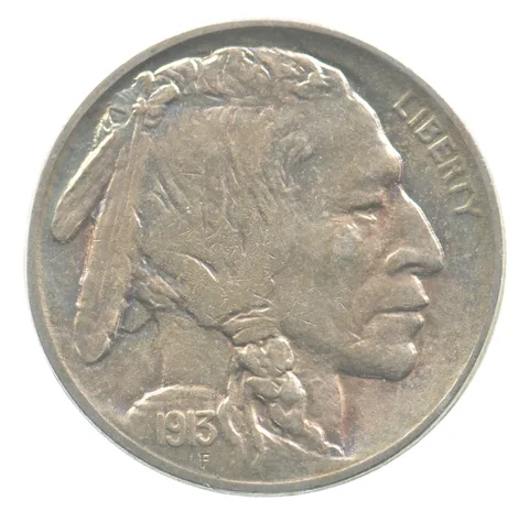 1913 Indian Head Buffalo Nickel Type 2 *9367