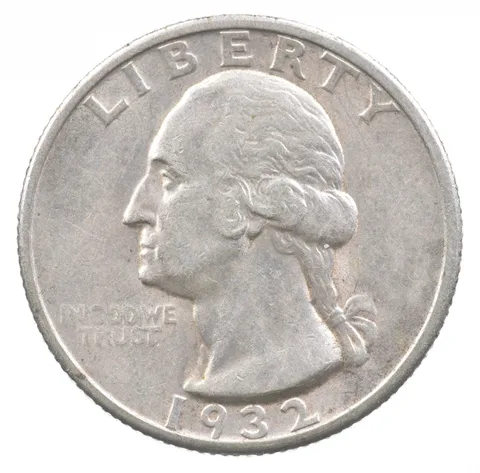 1932-S Washington Quarter *4803