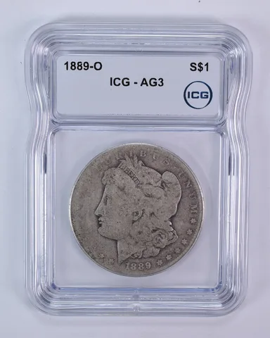 1889-O Morgan Silver Dollar AG3 ICG Lowball