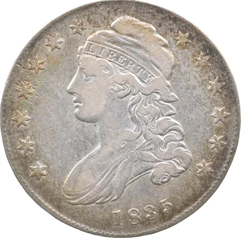 1835 Capped Bust Half Dollar *4830