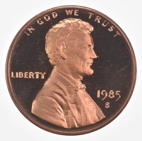 1985-S Lincoln Memorial Cent Proof