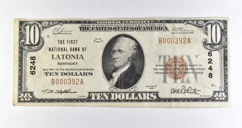1929 $10 Latonia KY National Currency First National Bank Ch#6248 *0527