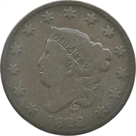 1823/2 Matron Head Large Cent a2347