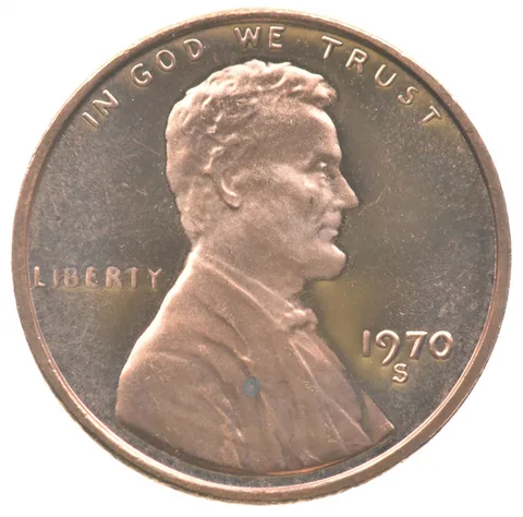 1970-S Lincoln Memorial Cent Small Date PROOF a1087