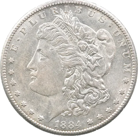1884-S Morgan Silver Dollar *4518