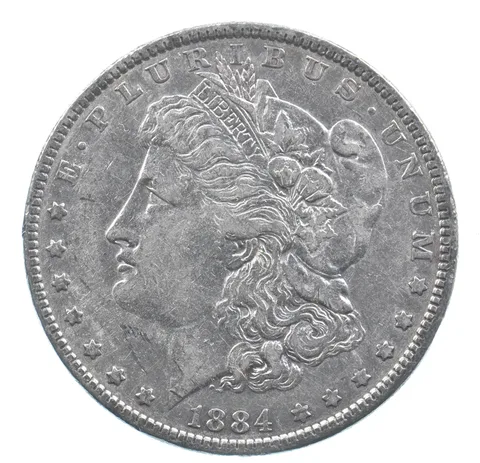 Better 1884 Morgan Silver Dollar - 90% US Coin - Nice Coin *434