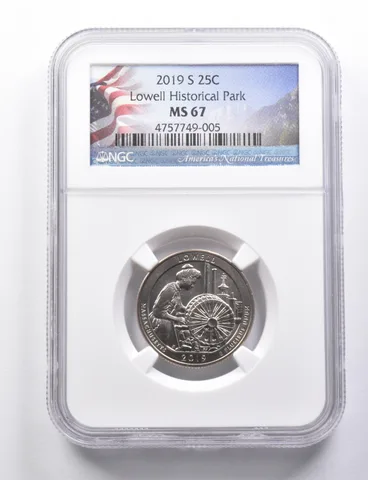 MS67 2019-S Washington Quarter Lowell Historical Park NGC *5778