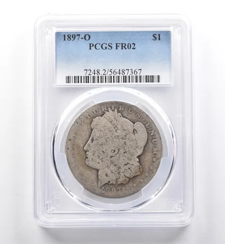 1897-O Morgan Silver Dollar FR02 PCGS Lowball