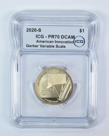 2020-S Innovation $1 Gerber Scale CT PR70 DCAM ICG