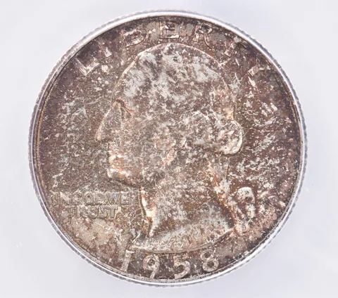 1958 Washington Quarter MS67 ICG Beautiful Tone *2532