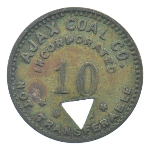 Ajax Coal Company Merchant Token *5021