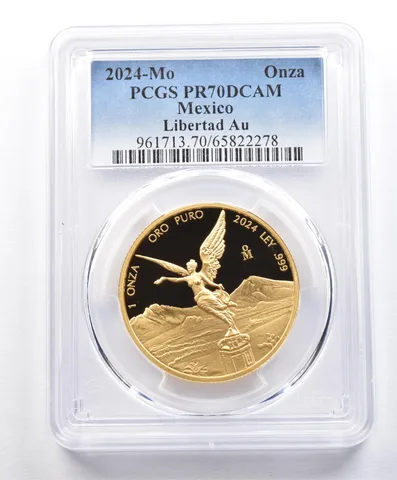2024 Mo Mexico 1 Onza Gold Libertad PR70 DCAM PCGS *1573