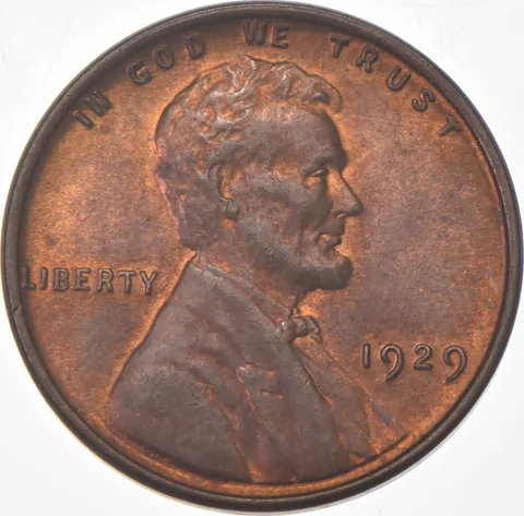 1929 Lincoln Wheat Cent *9183