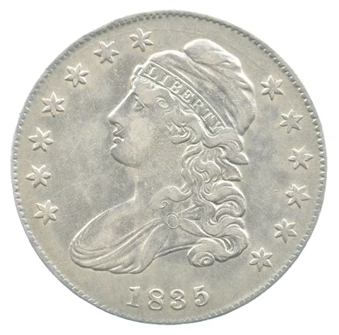 1835 Capped Bust Half Dollar *4818