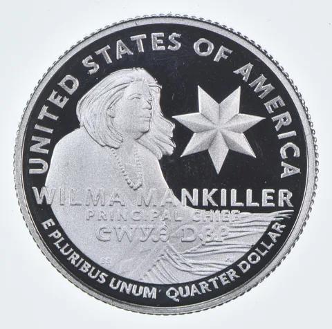2022-S American Women Quarter Wilma Mankiller Silver Proof